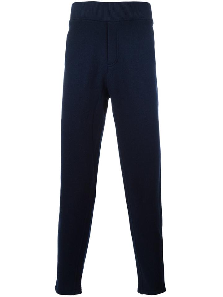A.p.c. Ribbed Waistband Sweatpants - Blue