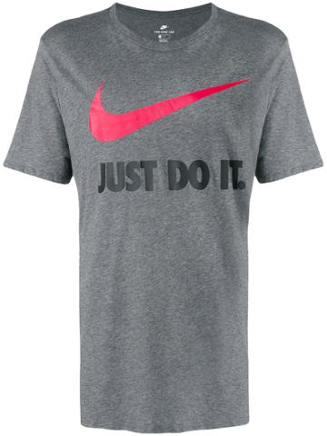 Nike Just Do It Swoosh T-shirt - Grey