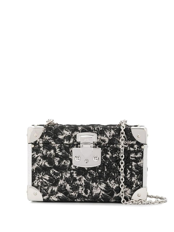 Luis Negri Bauletto Box Clutch - Black