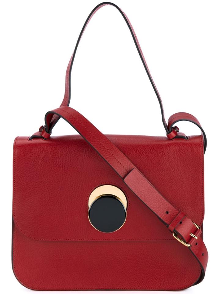 Marni Pois Shoulder Bag - Red