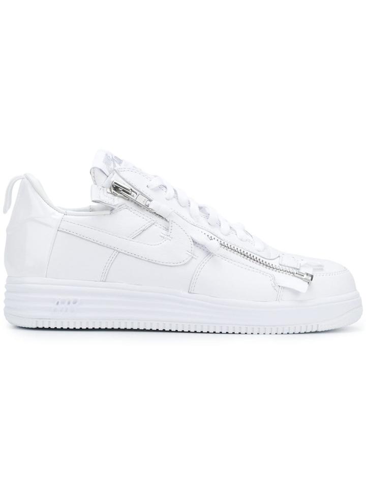 Nike Acronym X Lunar Force 1 Air Sneakers - White