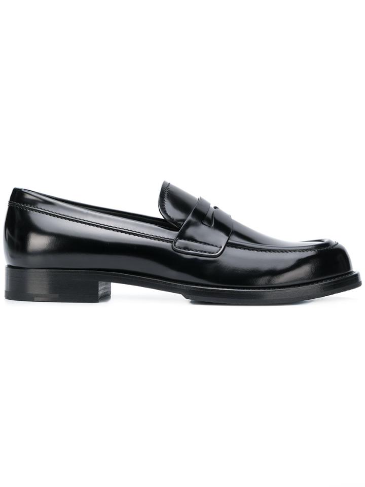 Prada Slip-on Loafers - Black