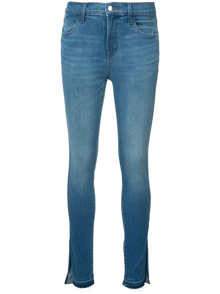 J Brand Maria High Skinny Jeans, Women's, Size: 31, Blue, Cotton/polyester/spandex/elastane