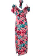 For Love And Lemons Flamenco Dress - Pink & Purple