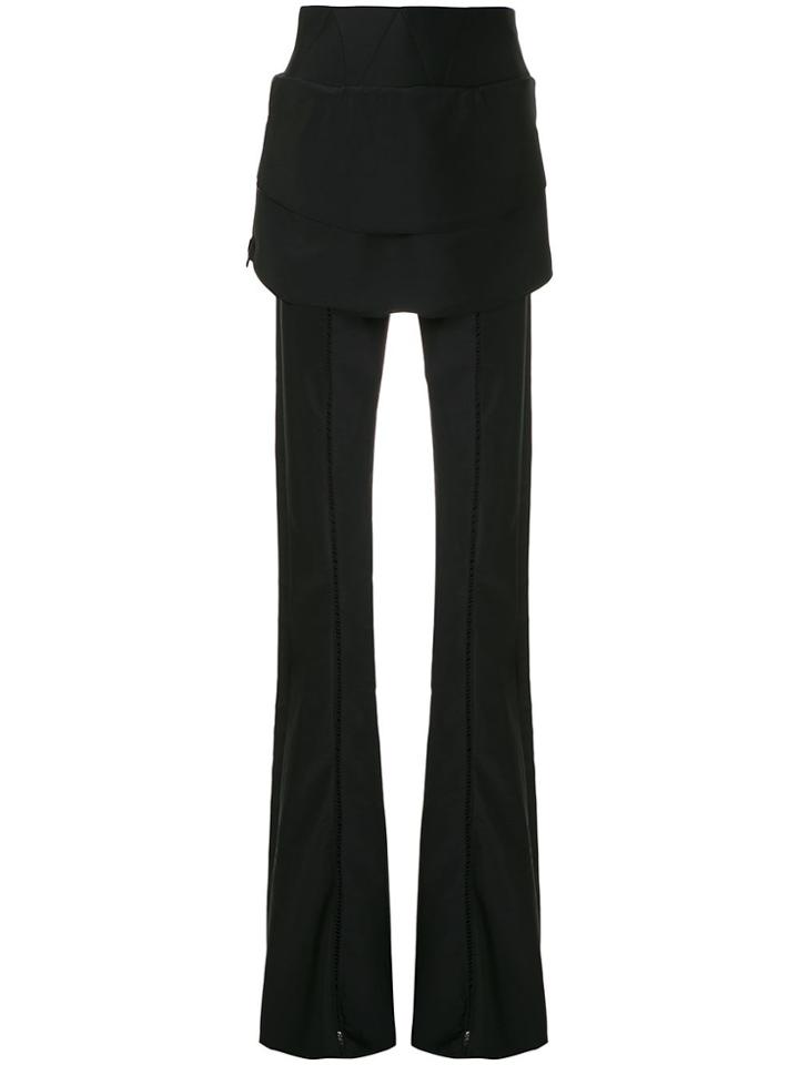 Andrea Bogosian Layered Trousers - Black