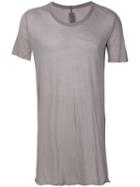 Rick Owens - Long Length T-shirt - Men - Cotton - M, Grey, Cotton