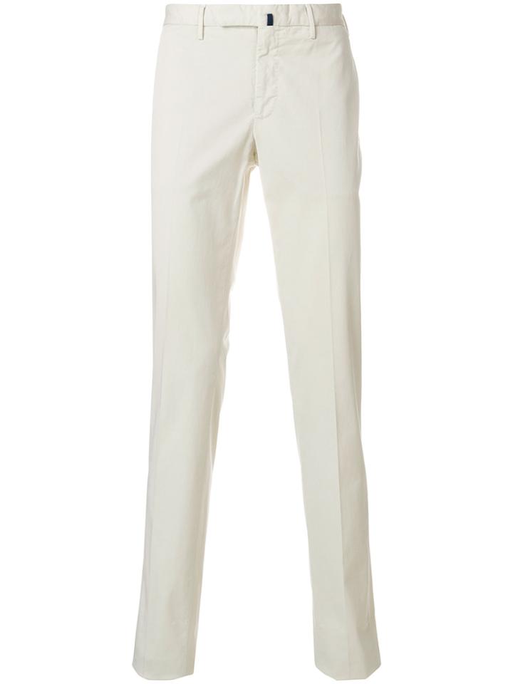 Incotex Chino Slim Fit Trousers - Nude & Neutrals
