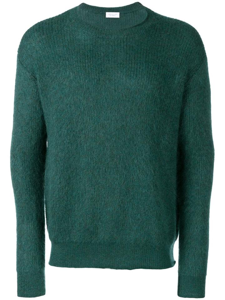 John Elliott Crew Neck Jumper - Green