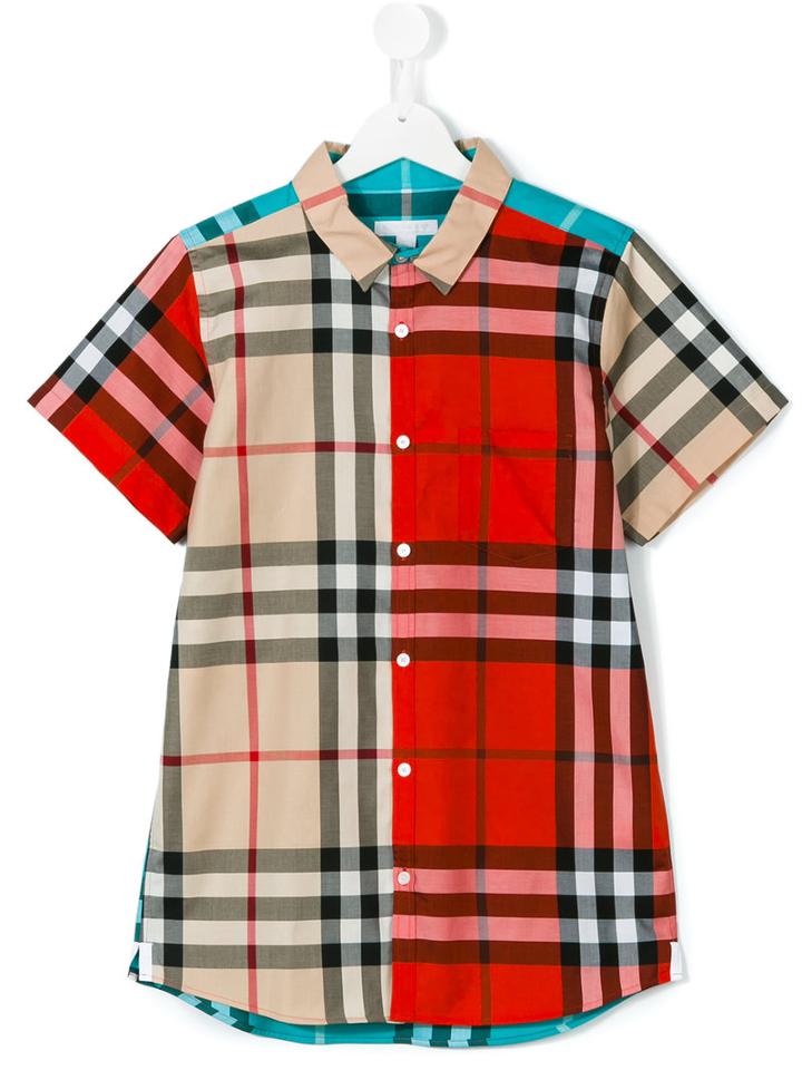 Burberry Kids - Teen New Classic Check Shirt - Kids - Cotton - 14 Yrs