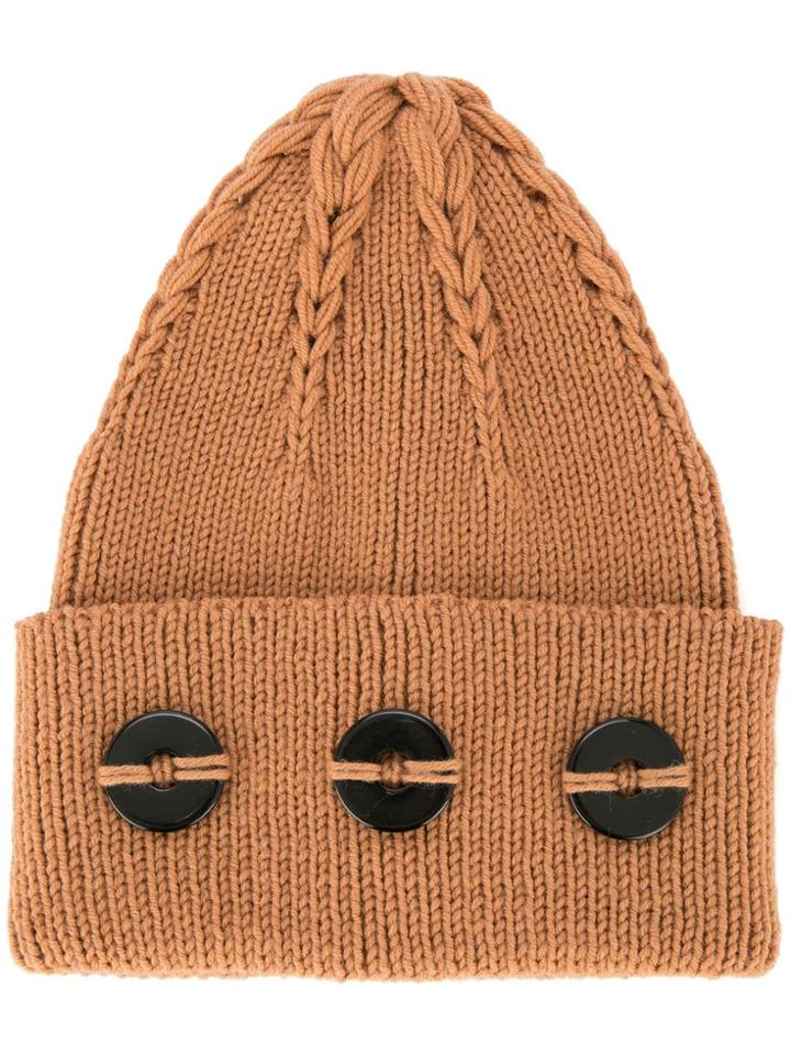 0711 Gstaad Beanie - Brown