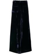 Vivetta - Berna Trousers - Women - Silk/viscose - 38, Blue, Silk/viscose