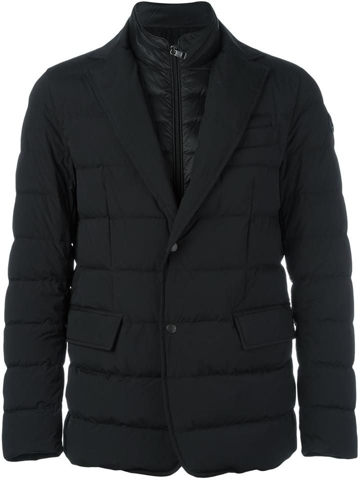 Moncler 'ferrand' Jacket, Men's, Size: 2, Black, Polyamide/spandex/elastane/feather Down