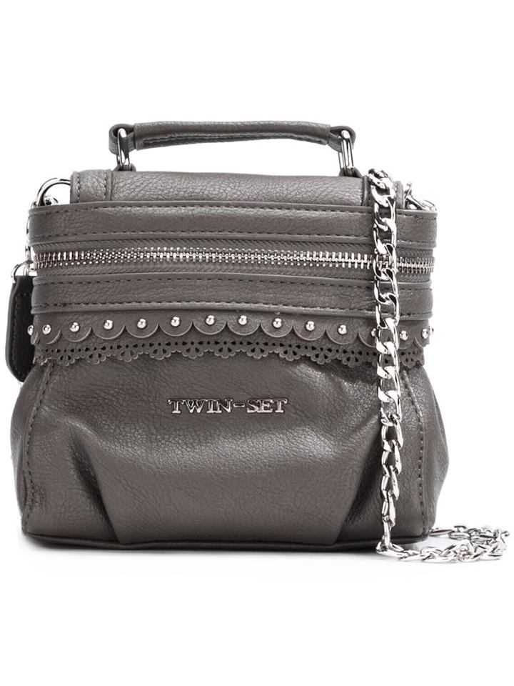 Twin-set Removable Chain Strap Tote, Women's, Green