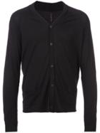 Transit Buttoned Cardgian - Black