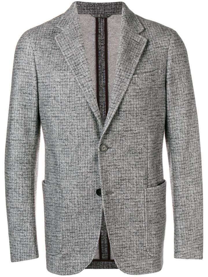 Ermenegildo Zegna Single-breasted Blazer - Grey