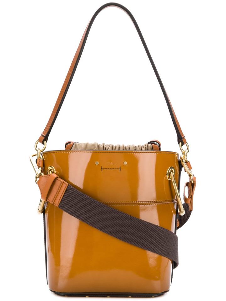 Chloé Roy Bucket Bag - Brown