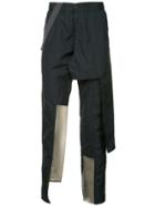 A-cold-wall* Perspex Panel Trousers - Blue