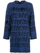 Fendi Maxi Knit Sweater - Blue