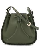 Valentino Valentino Garavani Rockstud Bucket Shoulder Bag - Green