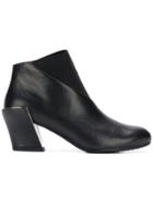 United Nude Round Toe Ankle Boots - Black