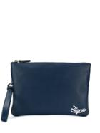 Ermenegildo Zegna Small Clutch Bag - Blue