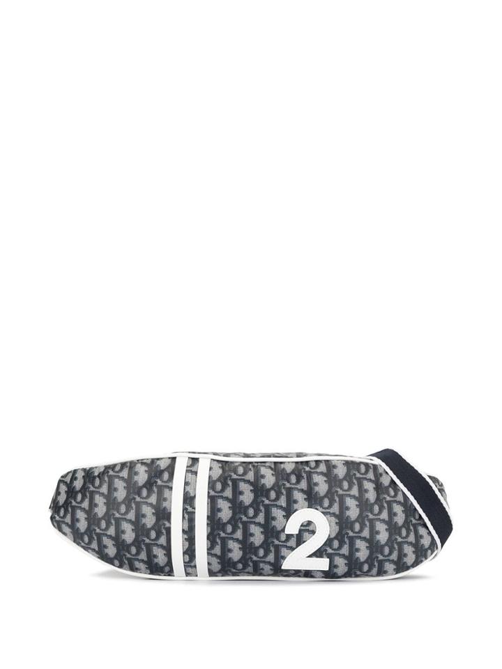 Christian Dior Pre-owned Trotter Monogram Belt Bag - Blue