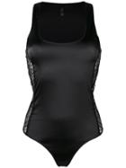 Maison Close - Double Layer Bodysuit - Women - Nylon/spandex/elastane - S, White, Nylon/spandex/elastane