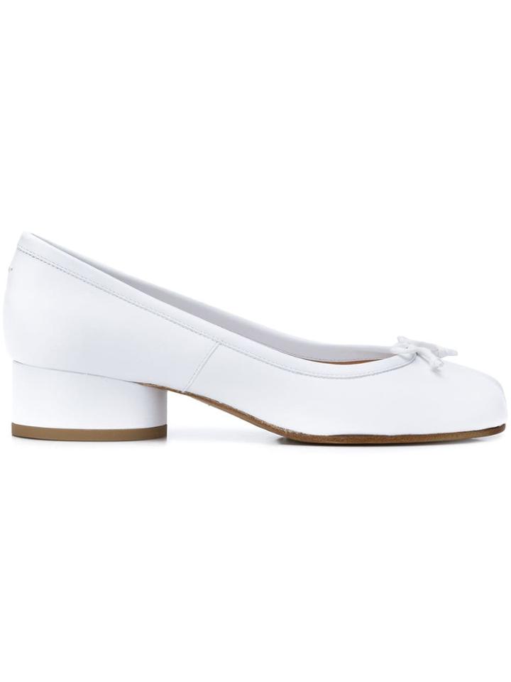 Maison Margiela Tabi Ballerina Pumps - White