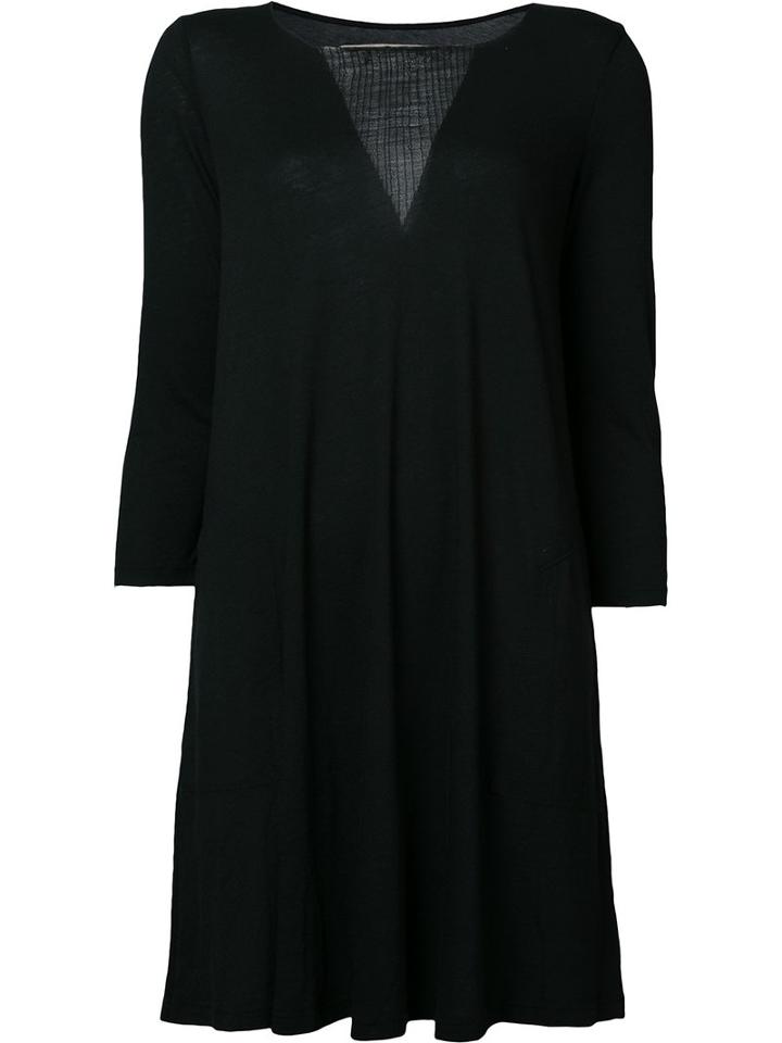 Raquel Allegra Flared Tunic, Women's, Size: Large, Black, Cotton/polyester