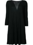 Raquel Allegra Flared Tunic, Women's, Size: Large, Black, Cotton/polyester