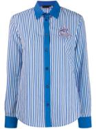 Love Moschino Striped Shirt - Blue