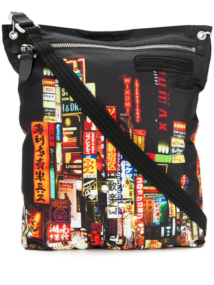 Neil Barrett Tokyo Skyline Bag - Black