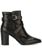 Tod's Strappy Boots