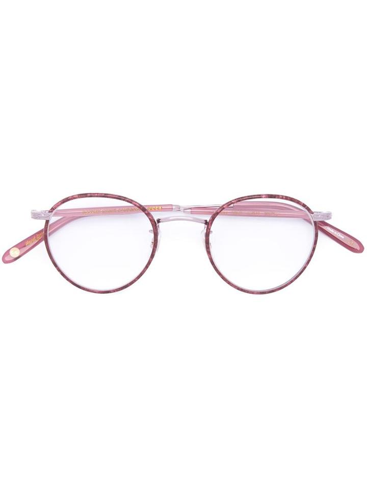 'wilson' Sunglasses, Women's, Red, Acetate/metal (other), Garrett Leight