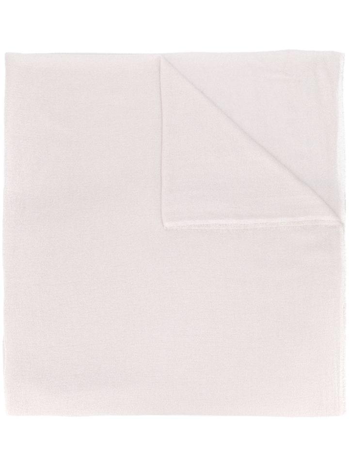 Faliero Sarti Brushed Fringe Scarf - Neutrals