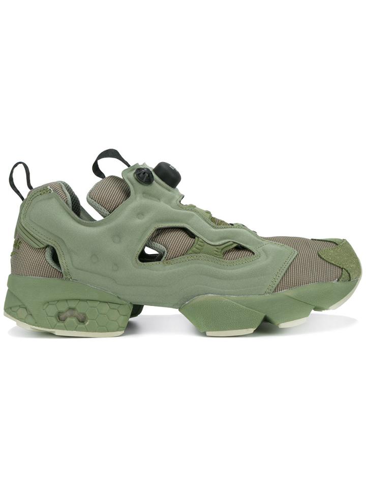 Reebok Hunter Green Instapump Fury Mtp Trainers