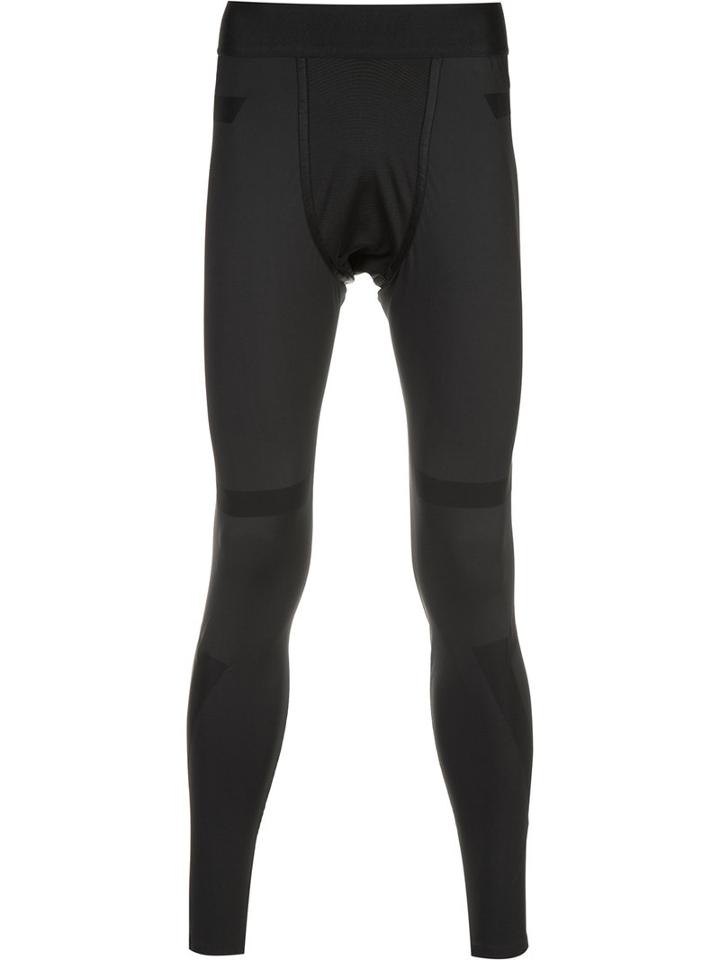 Y3 Sport Skinny Leggings, Men's, Size: Small, Black, Polyester/spandex/elastane