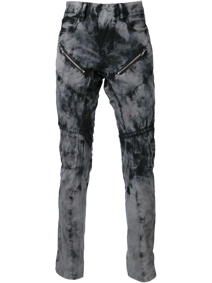 Prps Tie-dye Trousers, Men's, Size: 30, Black, Cotton