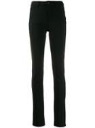 Emporio Armani Skinny Fit Trousers - Black