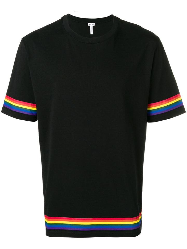 Loewe Rainbow Logo T-shirt - Black