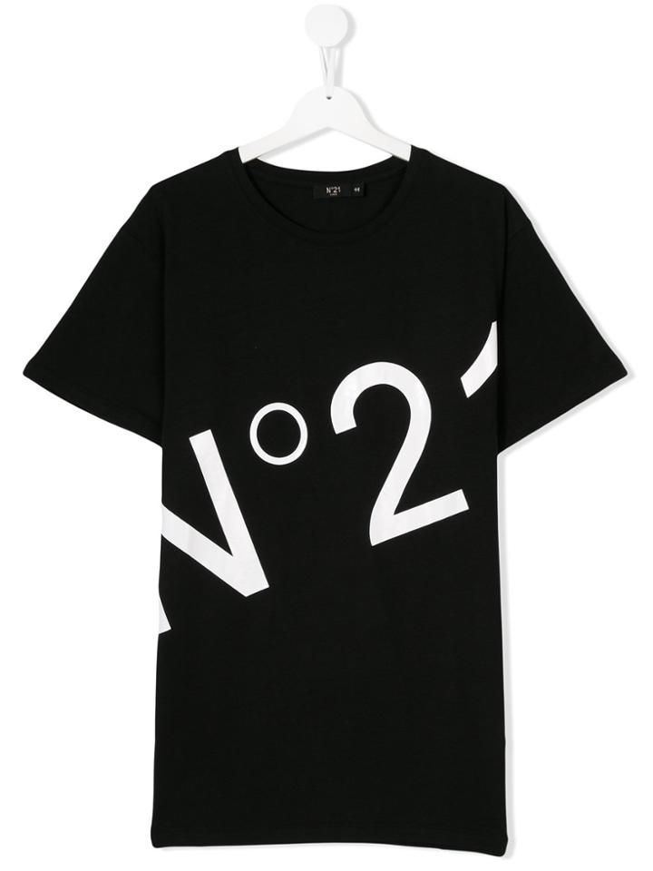 No21 Kids Printed T-shirt - Black