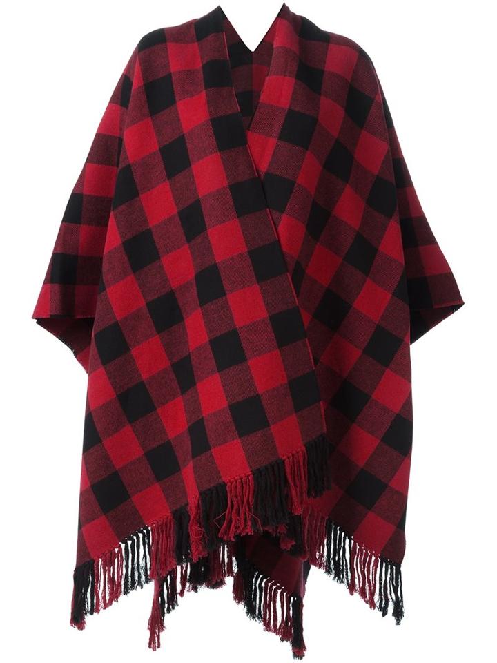 Dsquared2 Checked Poncho