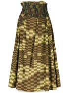 Comme Des Garçons Vintage Longuette Skirt - Green