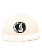 Maison Kitsuné Small Visor Fox Hat, Women's, Size: Medium, White, Cotton/polyester/wool