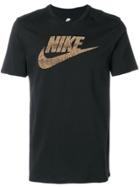 Nike Futura Icon Print T-shirt - Black