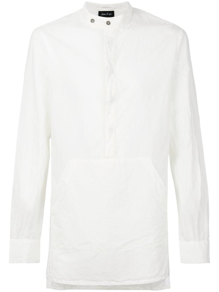 Andrea Ya'aqov Pouch Pocket Shirt - White