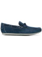 Geox Classic Bow Loafers - Blue