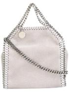Stella Mccartney Falabella Mini Shoulder Bag, Women's, Grey, Polyester