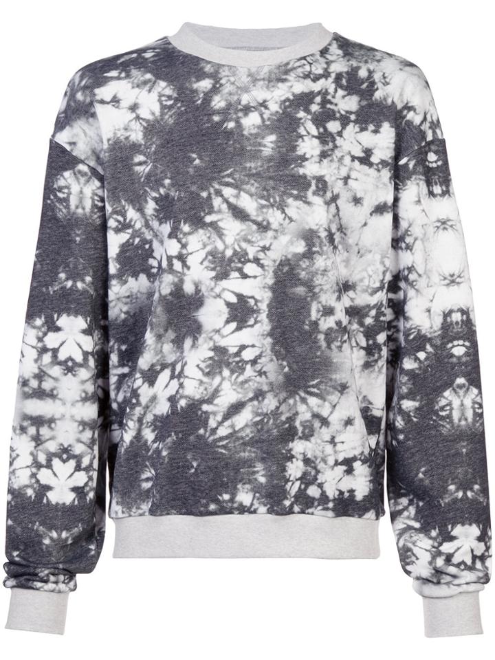 Cynthia Rowley New School Printed Sweatshirt - Black