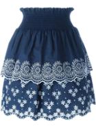 Philosophy Di Lorenzo Serafini Broderie Anglaise Skirt